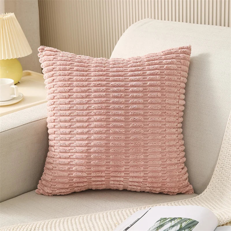 Corduroy Throw Pillow Covers 45x45cm