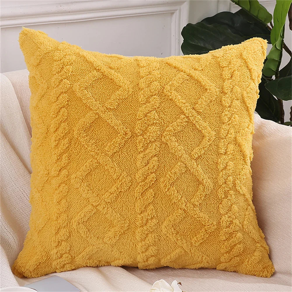 Throw Pillow Covers Soft Plush