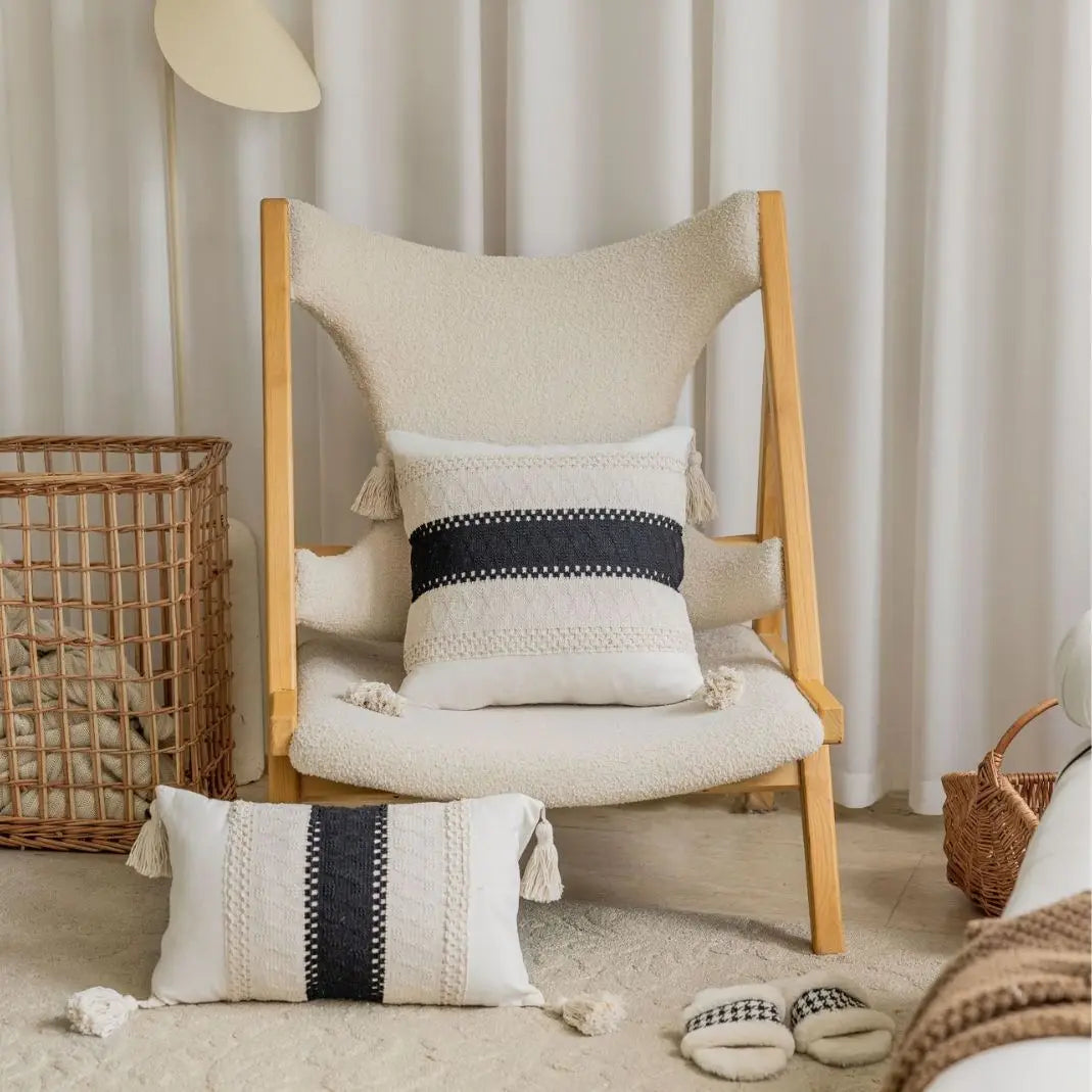 Boho Throw Pillow Cover Decorative