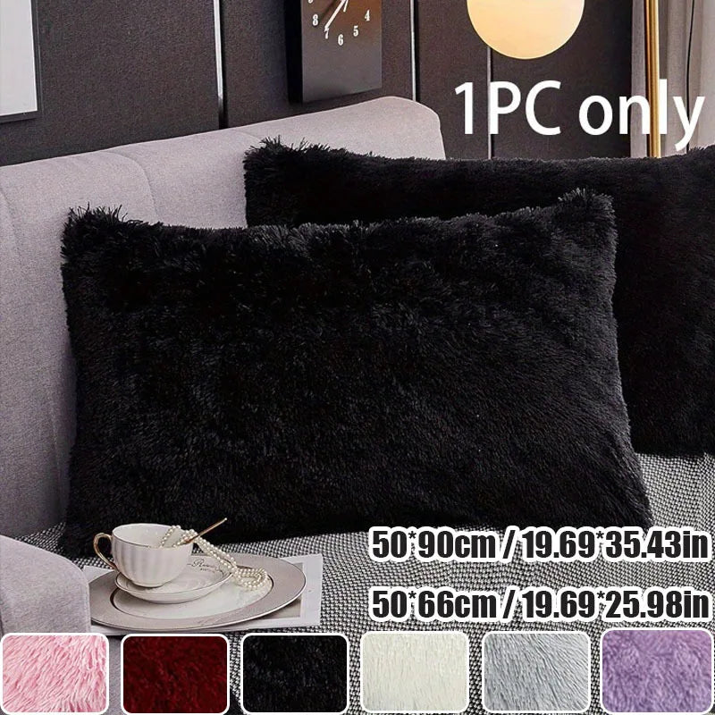 Faux Fur Velvet Pillowcases Soft