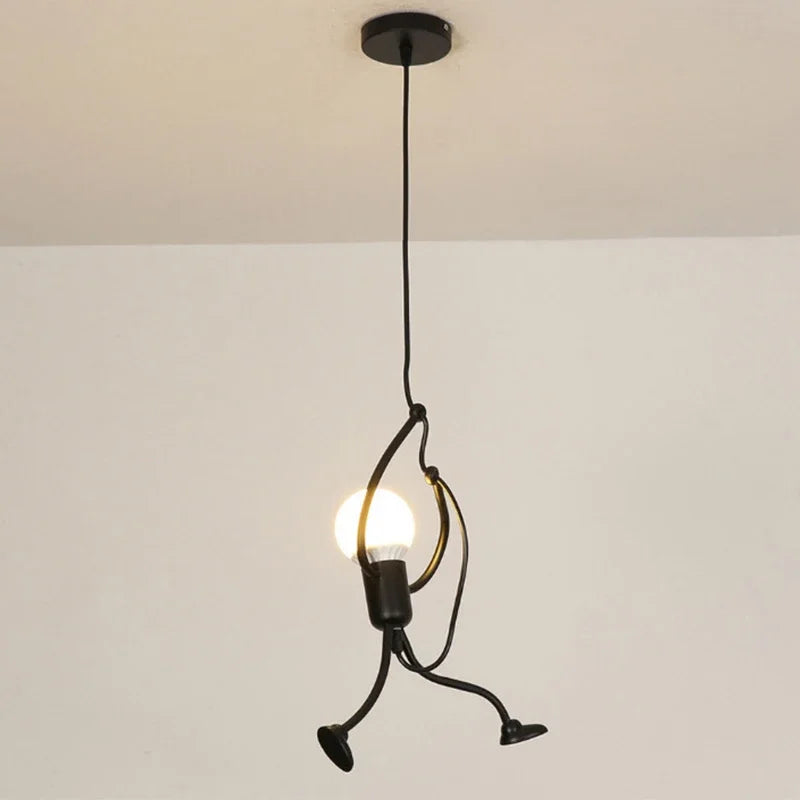 DecorBites™ Chandelier LED Ceiling Lamp Black