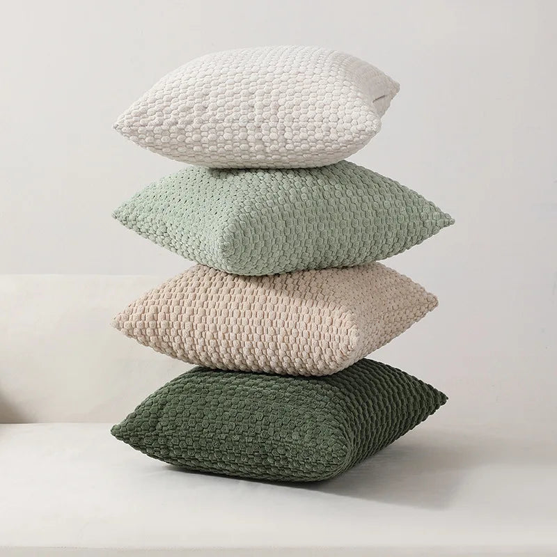 Fluffy Corduroy Pillowcase Home Decor