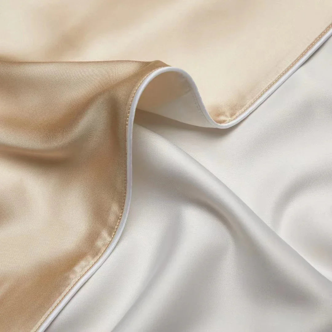 Mulberry Silk Pillowcase Lyocell Underside