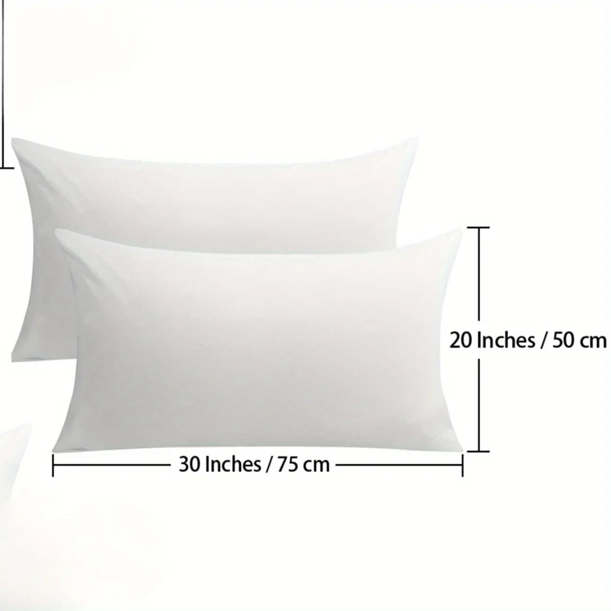Microfiber Pillowcases Solid Color Set