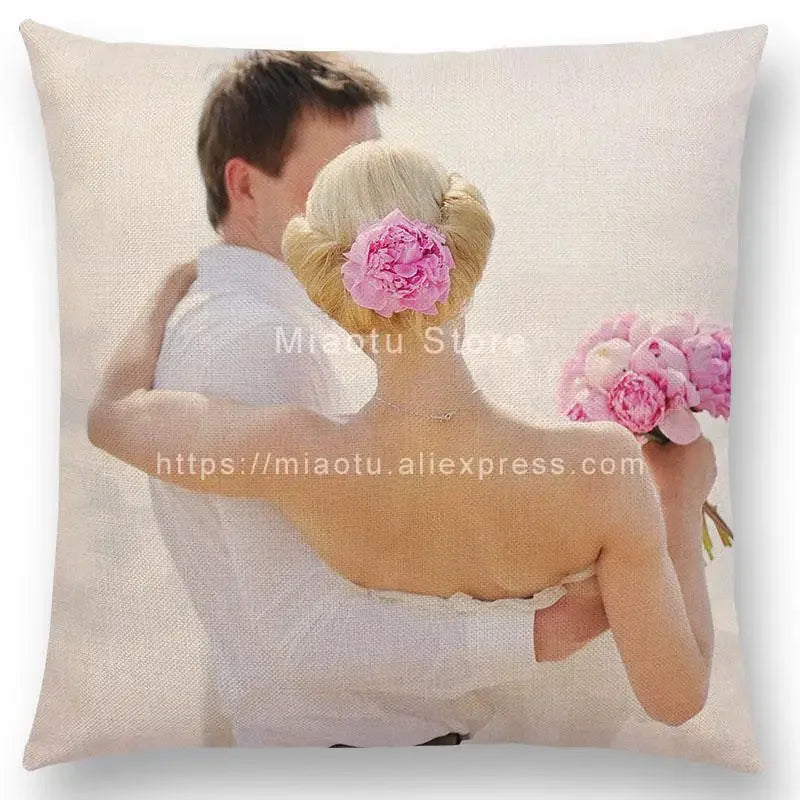 Custom Cushion Cover Linen Pillowcase