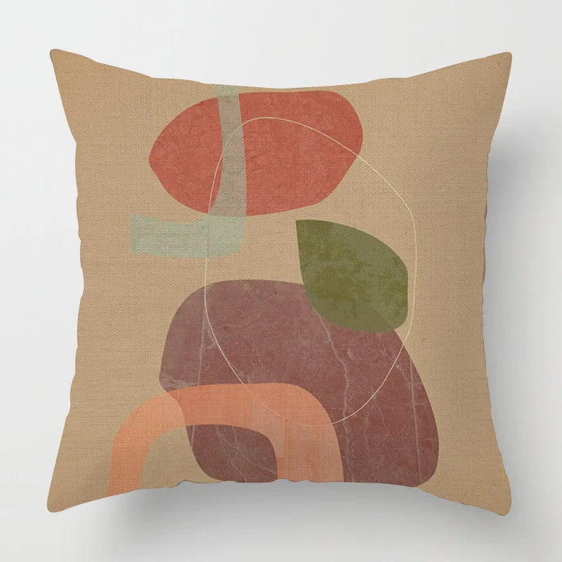 Geometric Pillow Case 50x50cm Fade-Proof
