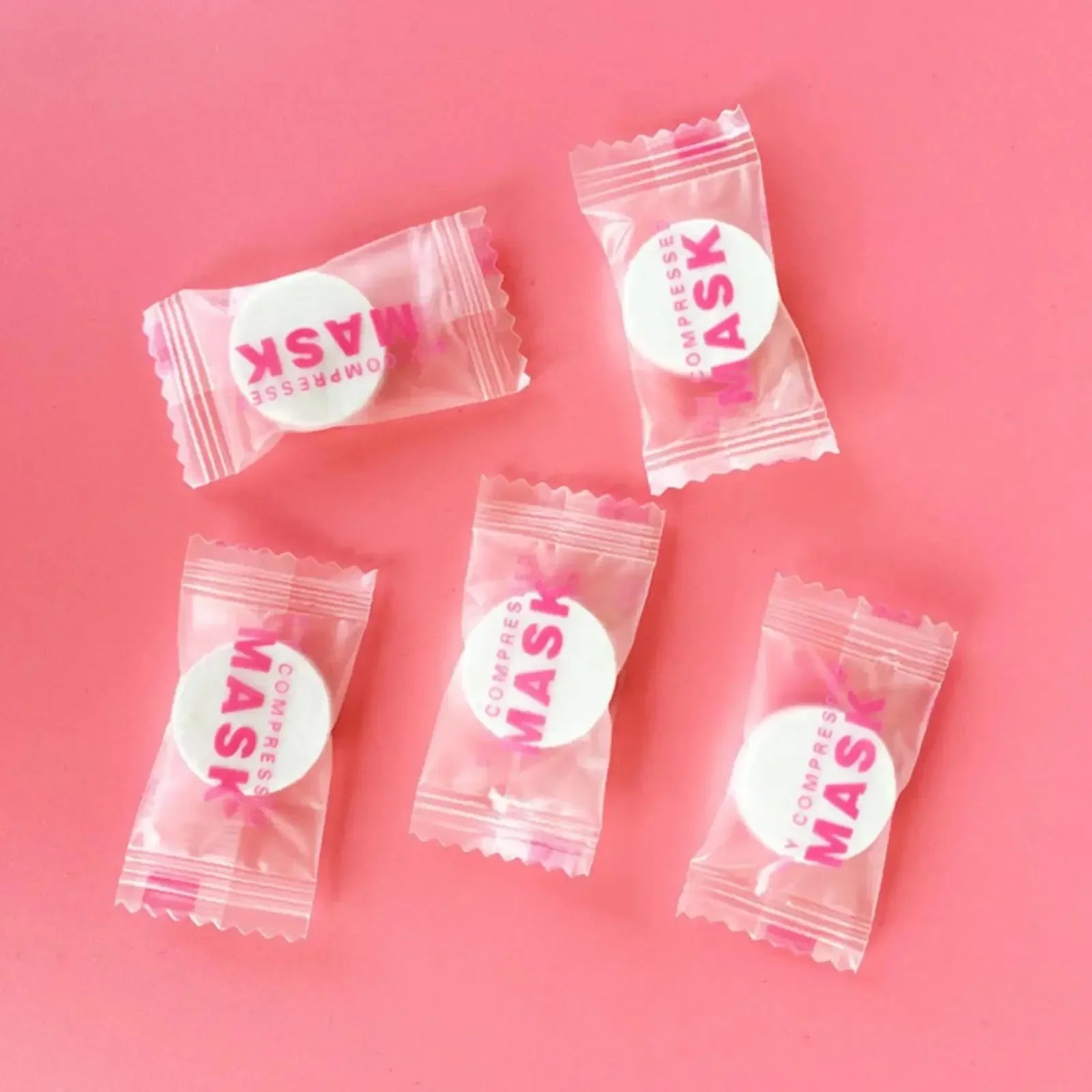 Disposable Compressed Face Mask Pack