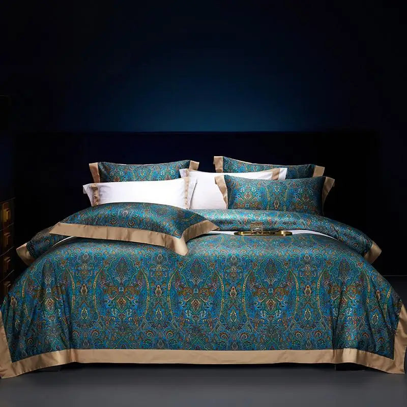 Egyptian Cotton Bohemian Bedding Set