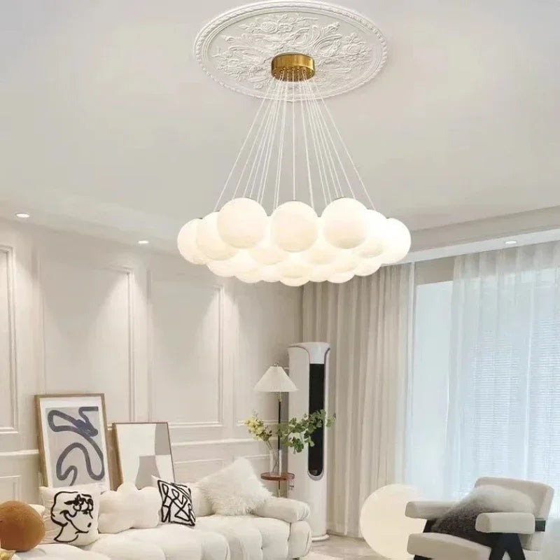 LED Chandeliers Glass Ball