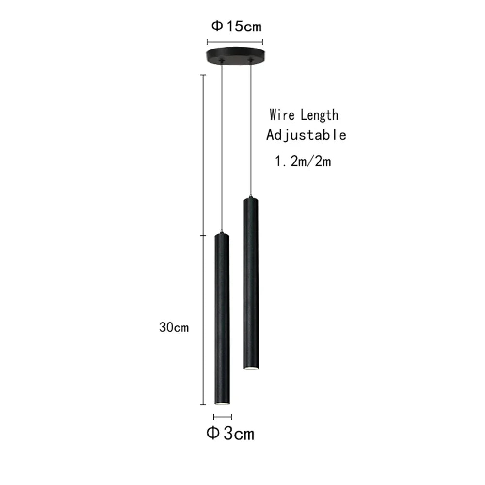 Nordic Double Pendant Light Fixture