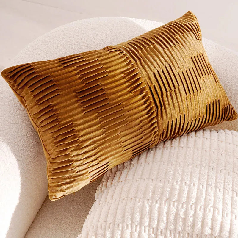 Brown Throw Pillow Cover Luxury Decor