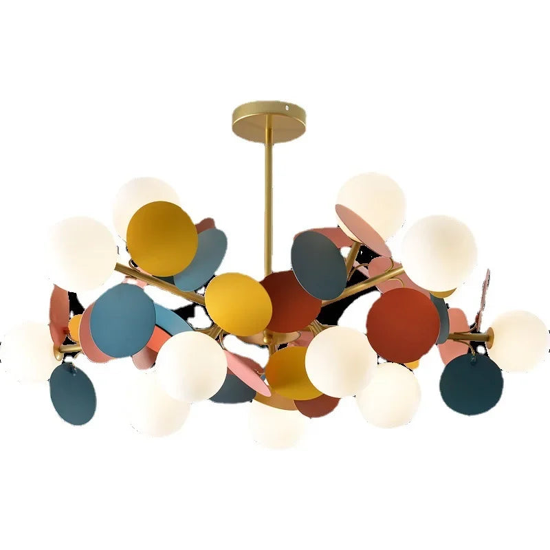 DecorBites™ Led Chandeliers Colourful Branch Ceiling Light