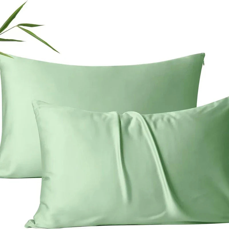 Bamboo Pillowcases Cooling Zipper 48x74