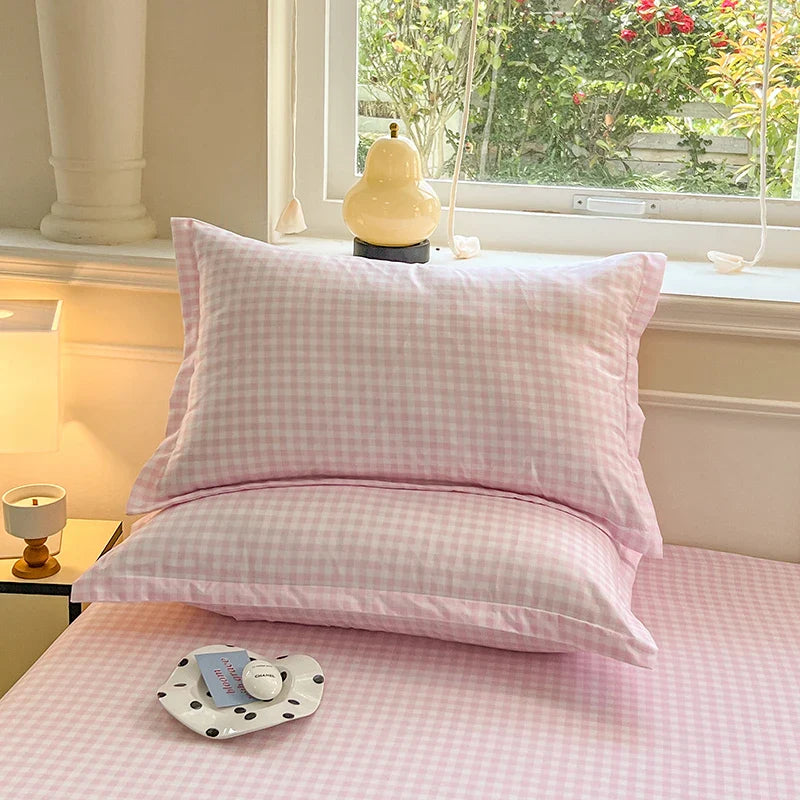 Pillowcase Set Plaid 48x74cm