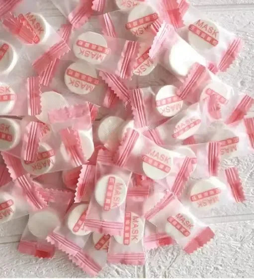 Disposable Compressed Face Mask Pack