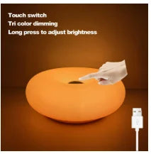 DecorBites™ Donut Table Lamp USB Plug