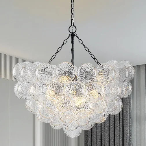 Glass Chandelier LED Decorative Fixture