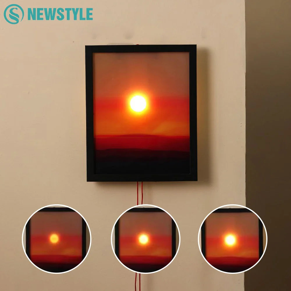 DecorBites™ Wall Lamp Movable Scenery Night Light