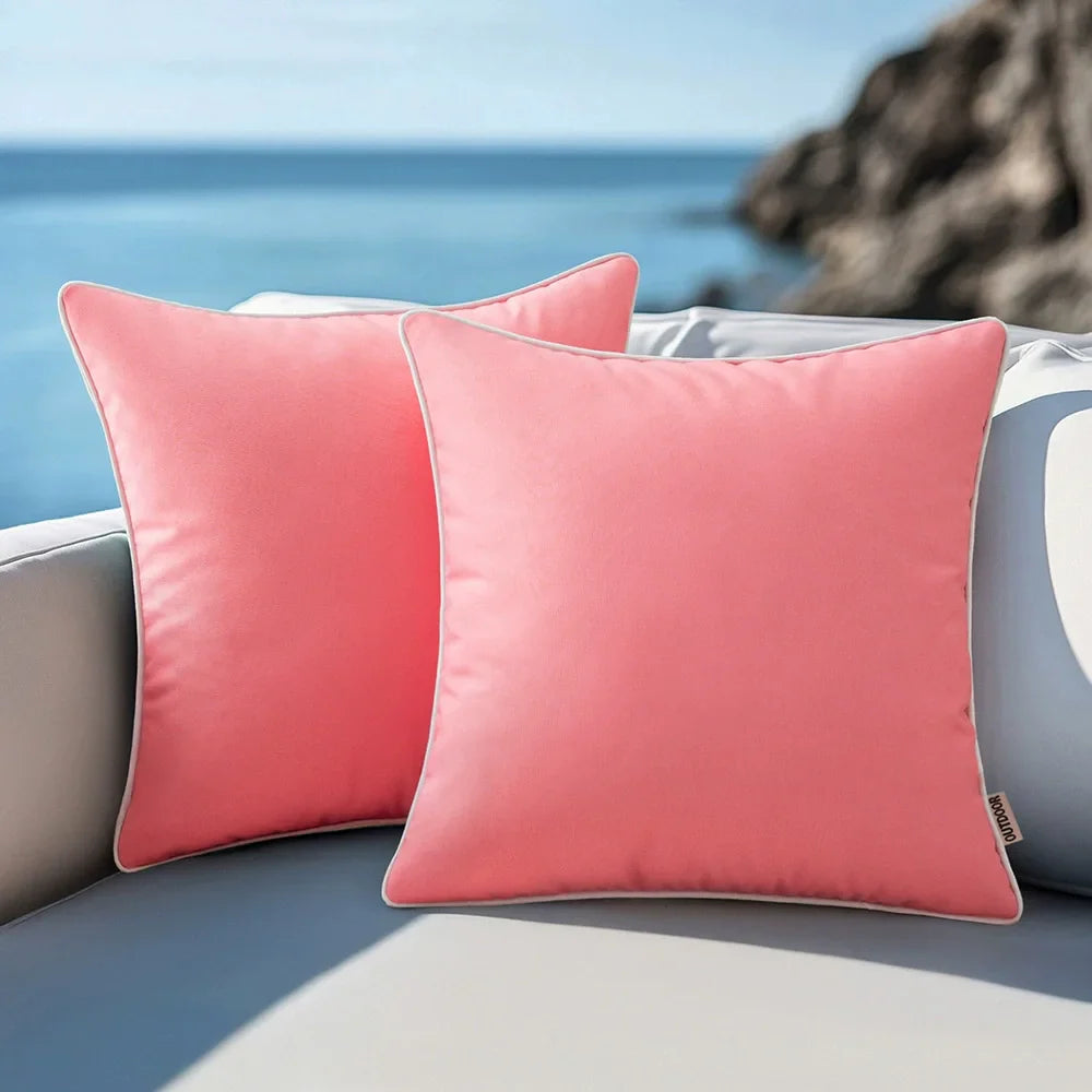 Outdoor Waterproof Pillow Covers Square