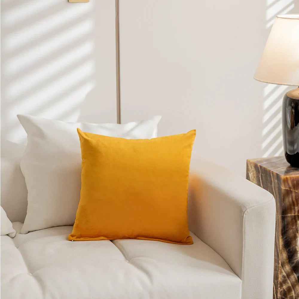 Velvet Pillow Covers Decorative Square