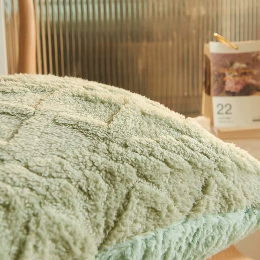 Geometric Cushion Cover 45x45cm Plush