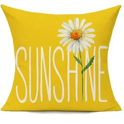 Outdoor Pillowcase 40x40cm Daisy Design