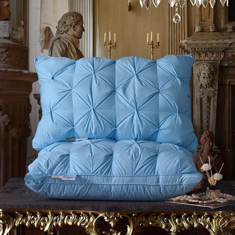 Goose Down Neck Support Pillow