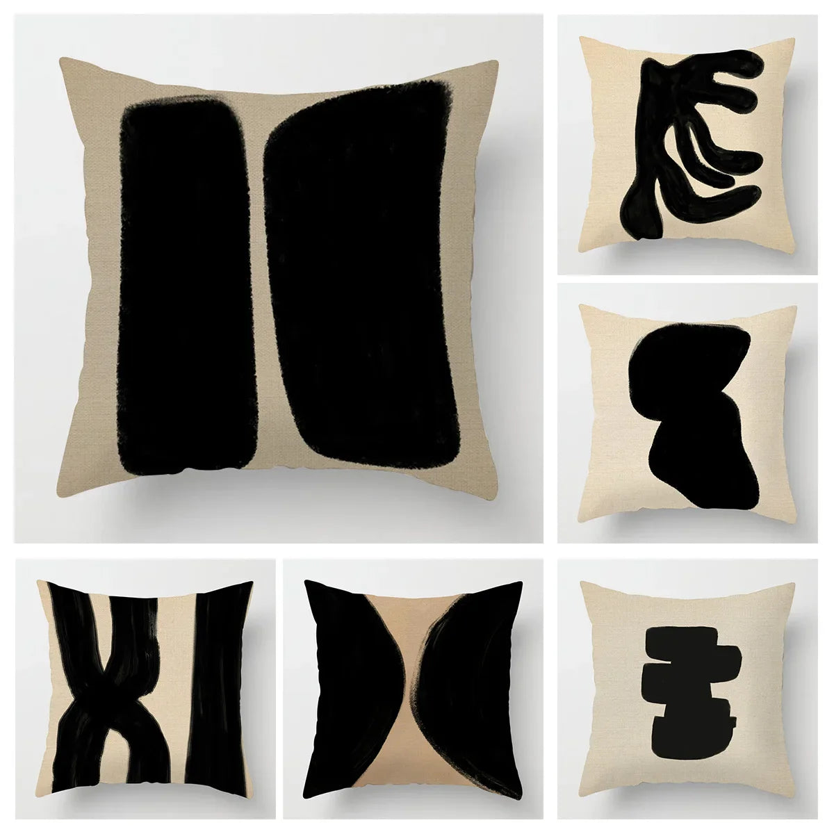 Geometric Pillow Case 50x50cm Fade-Proof