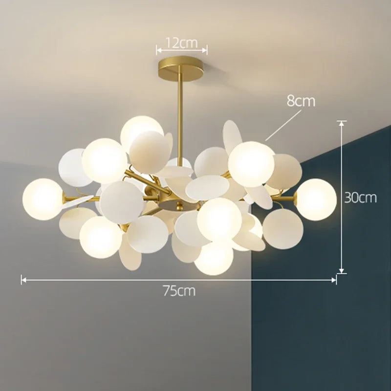 DecorBites™ Led Chandeliers Colourful Branch Ceiling Light