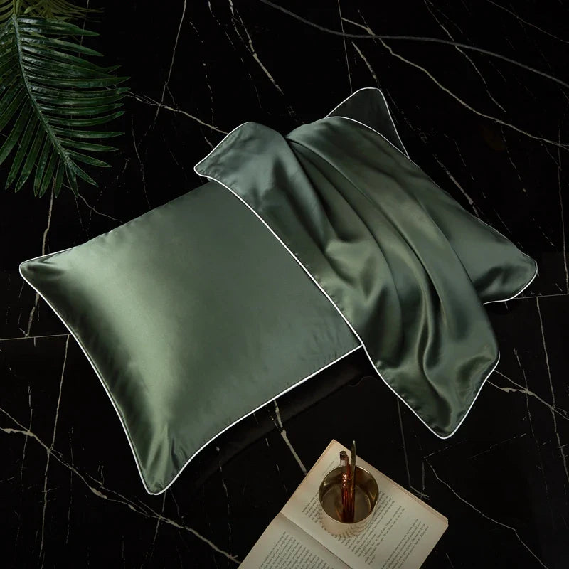 Mulberry Silk Pillowcase Lyocell Underside