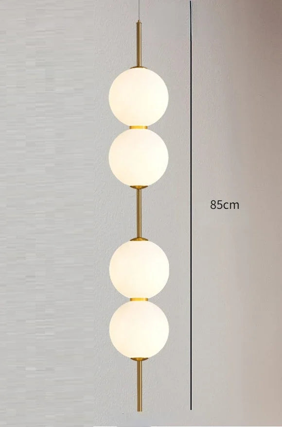 DecorBites™ Glass Ball Pendant Light Modern
