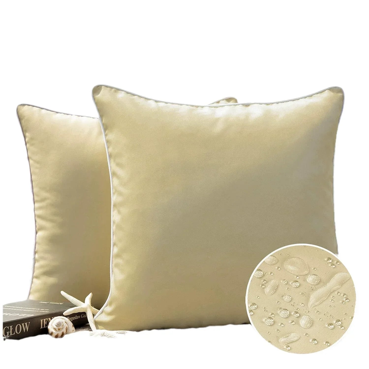 Outdoor Waterproof Pillow Covers Square