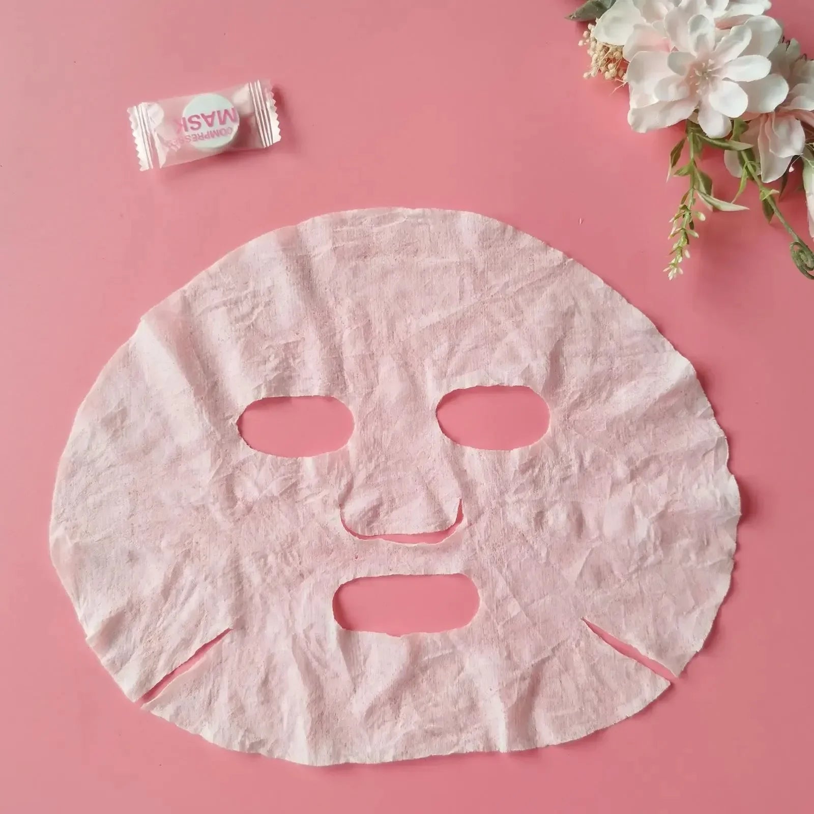 Disposable Compressed Face Mask Pack