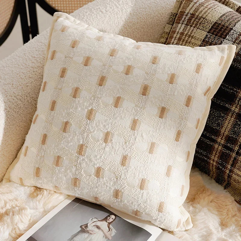 Brown Throw Pillow Cover Luxury Decor