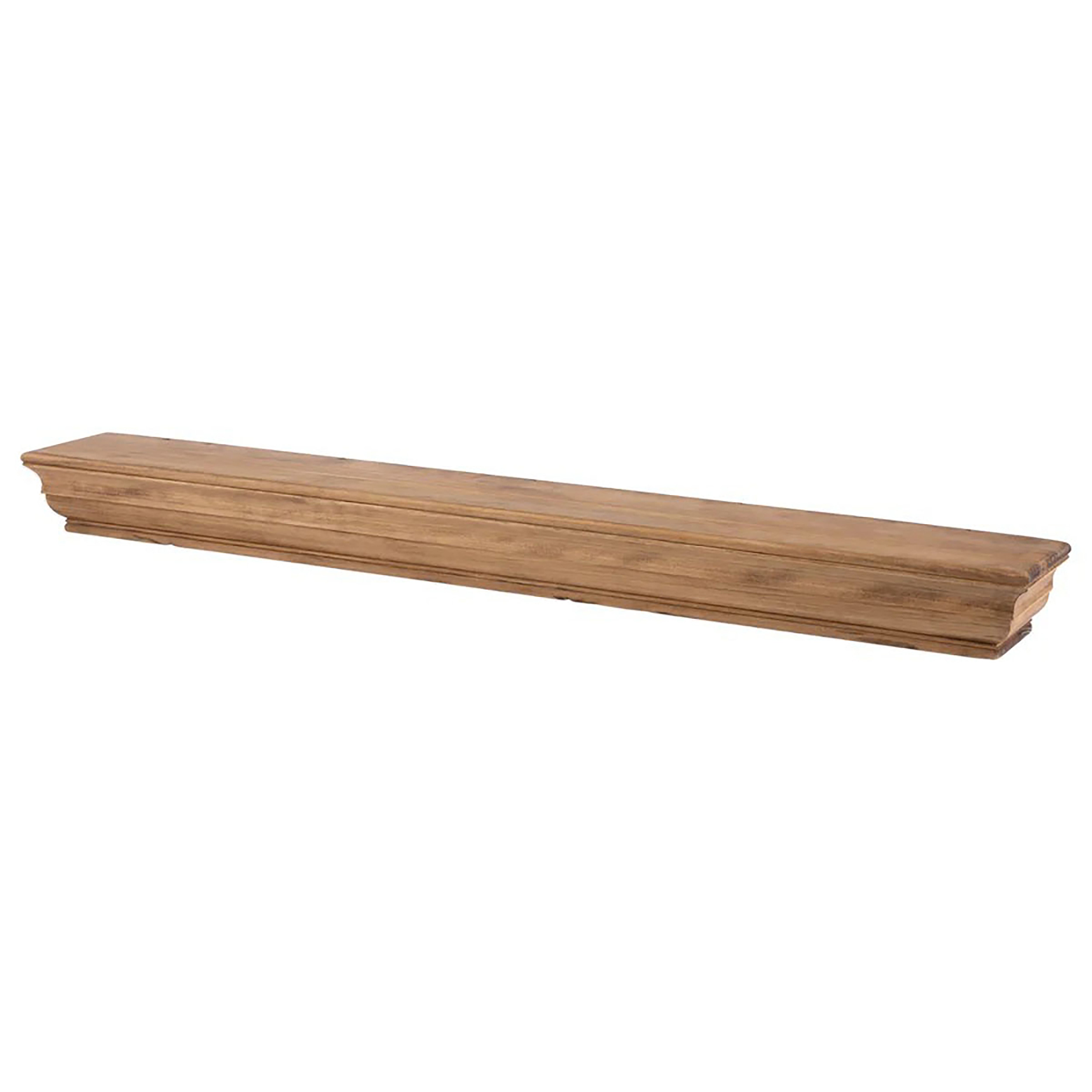 Shaker Fireplace Mantel Shelf – Real Wood