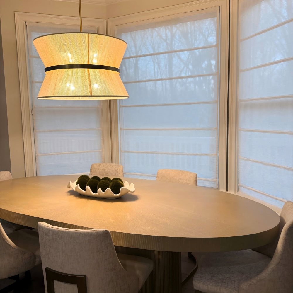 Sharron Linen Sheer Roman Shade