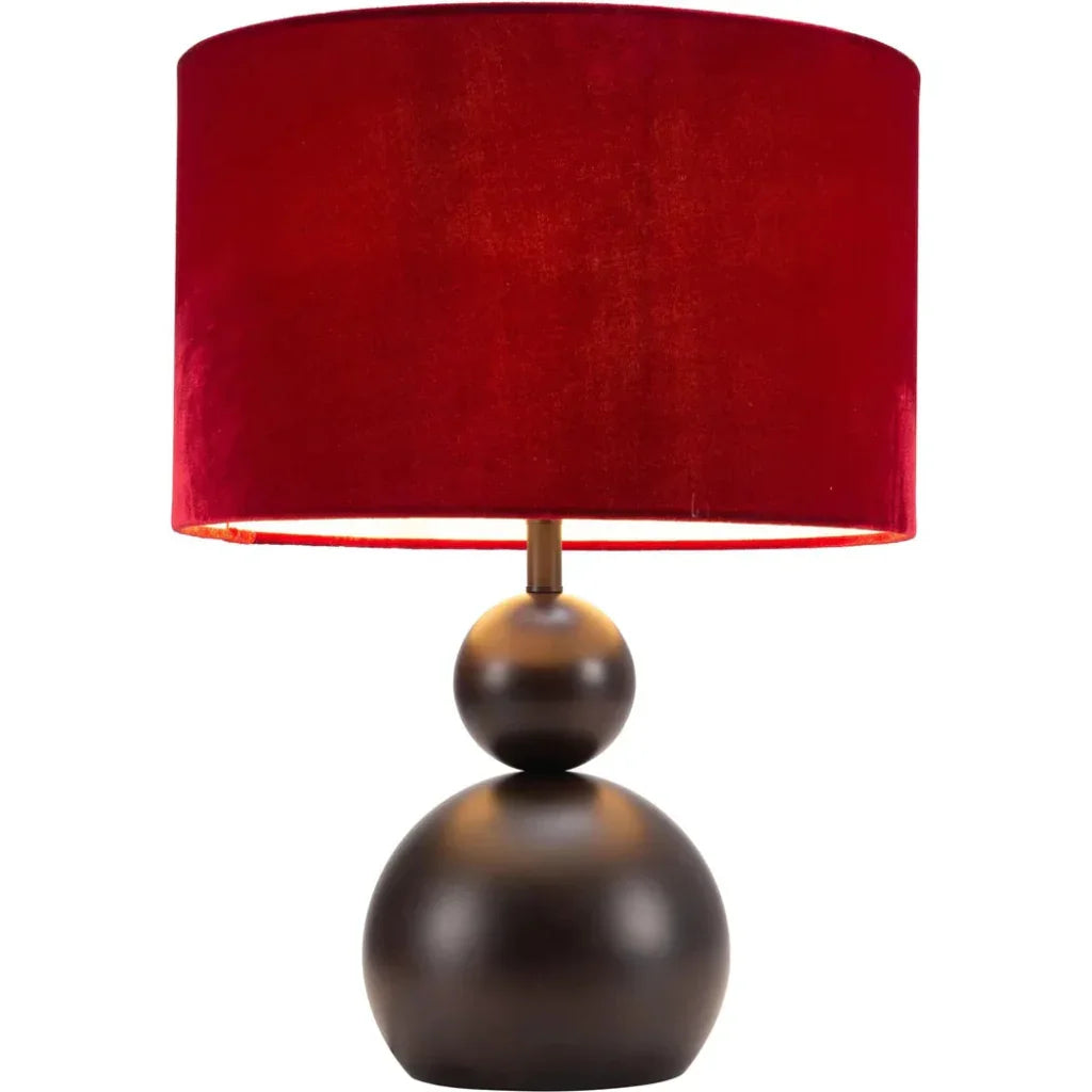 Shobu Table Lamp Red