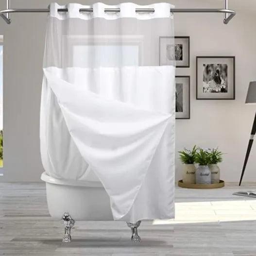 GOSC Collection Hookless and Weighted Shower Curtains 2 PK - PRHOMZ