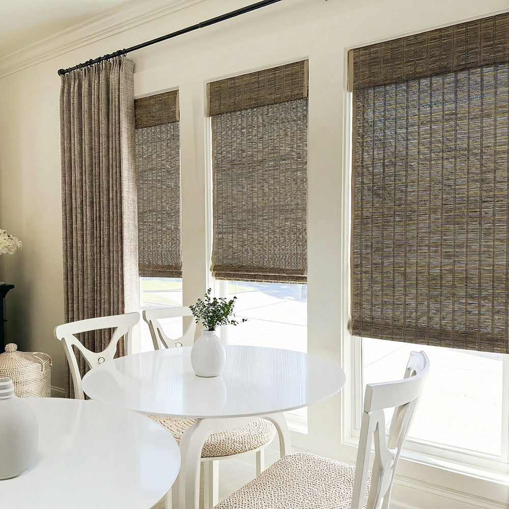 Sid Slubby Jute Bamboo Woven Shade