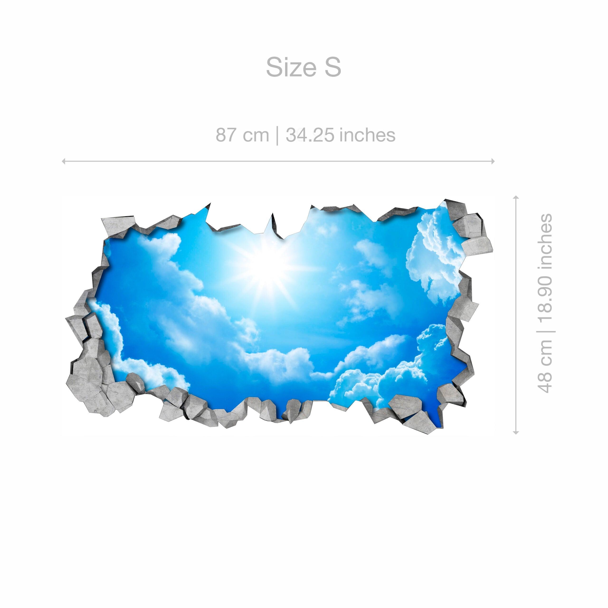 Sky 3D Effect Ceiling Decals - PRHOMZ