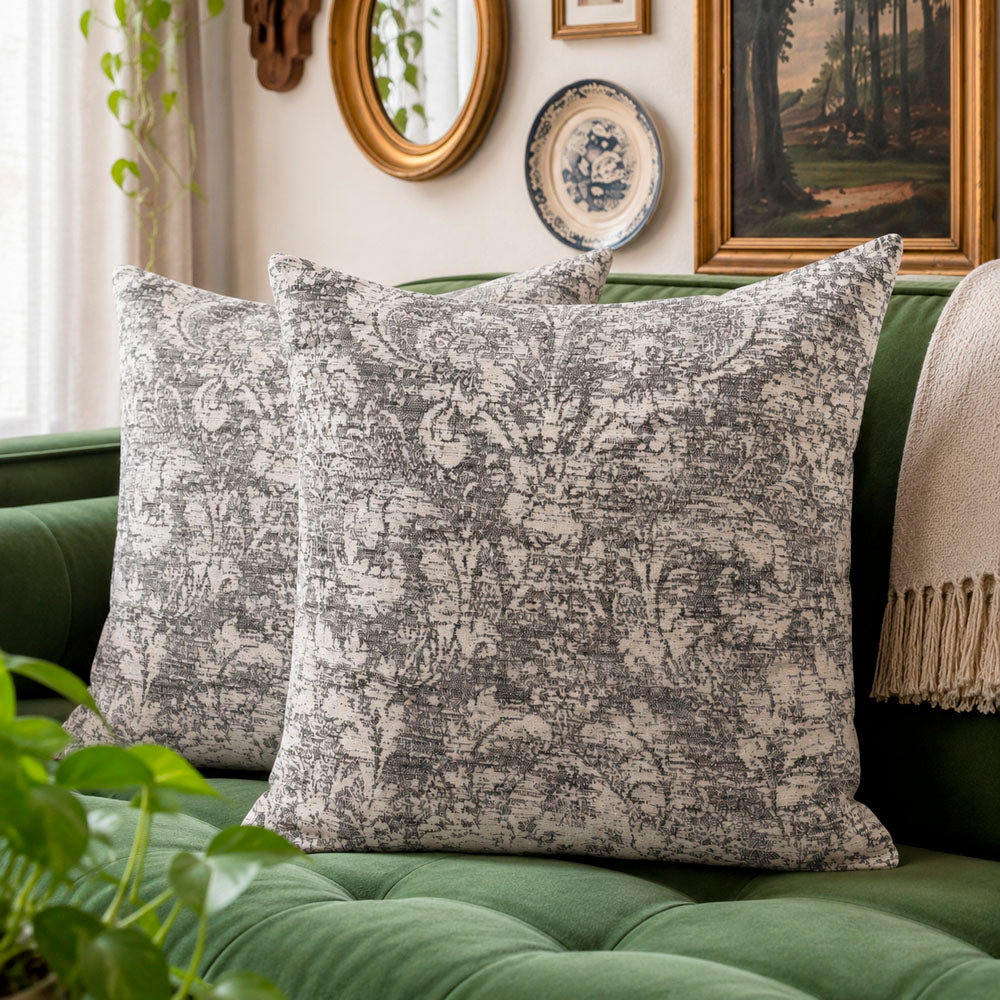 Soren Damask Jacquard Pillow Covers