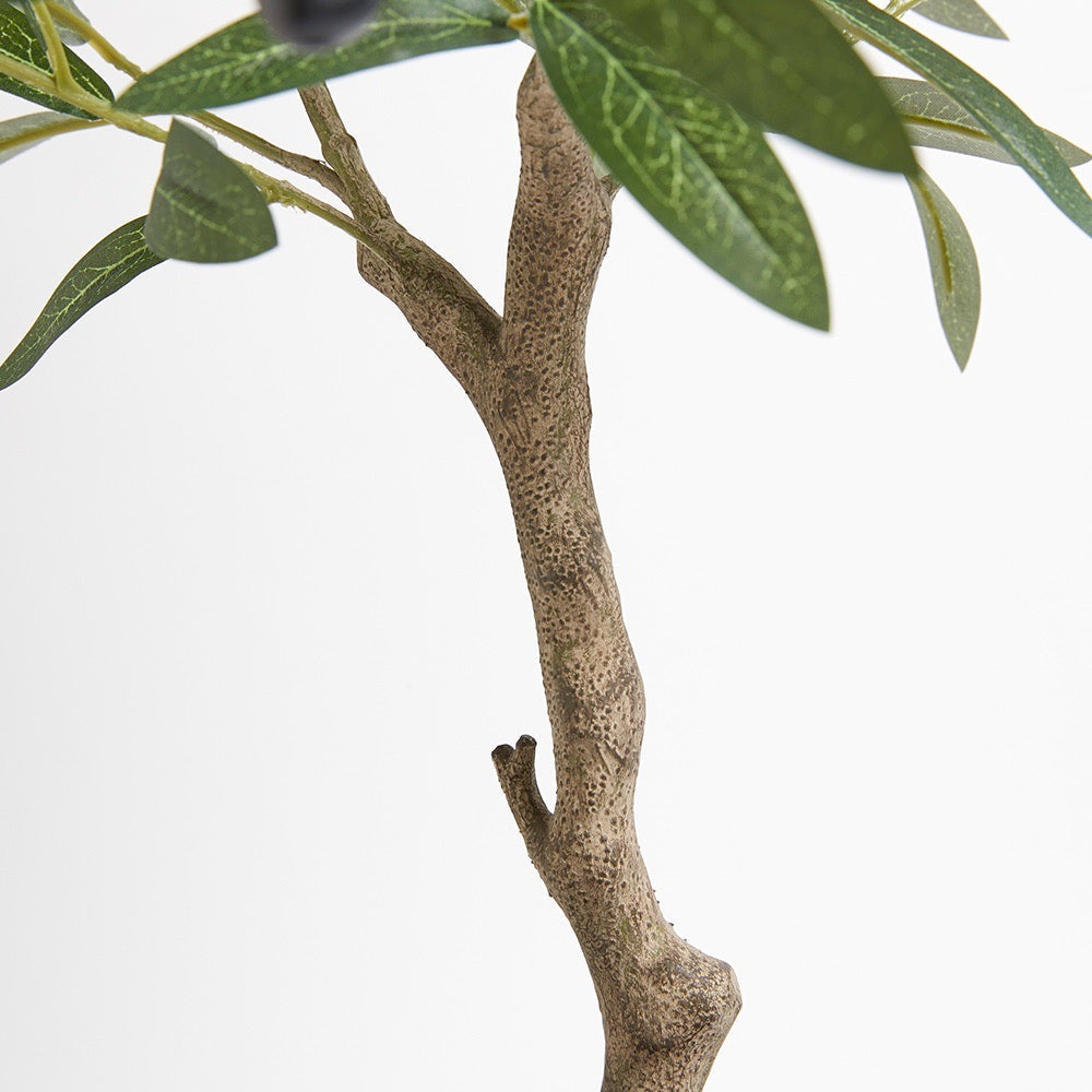 Artificial Olive Topiary Tree with Mediterranean Pot-3