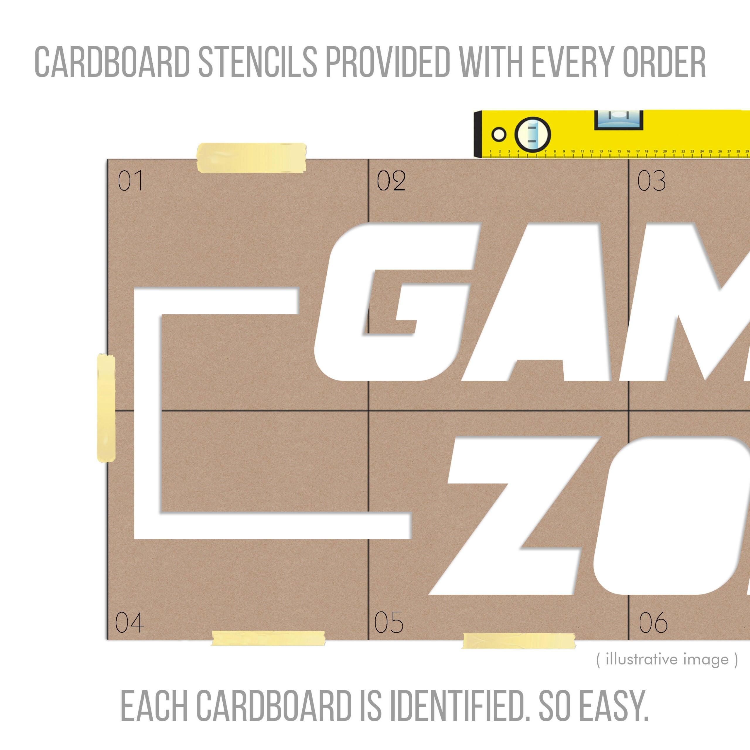 Gaming Zone 3D Sign - PRHOMZ