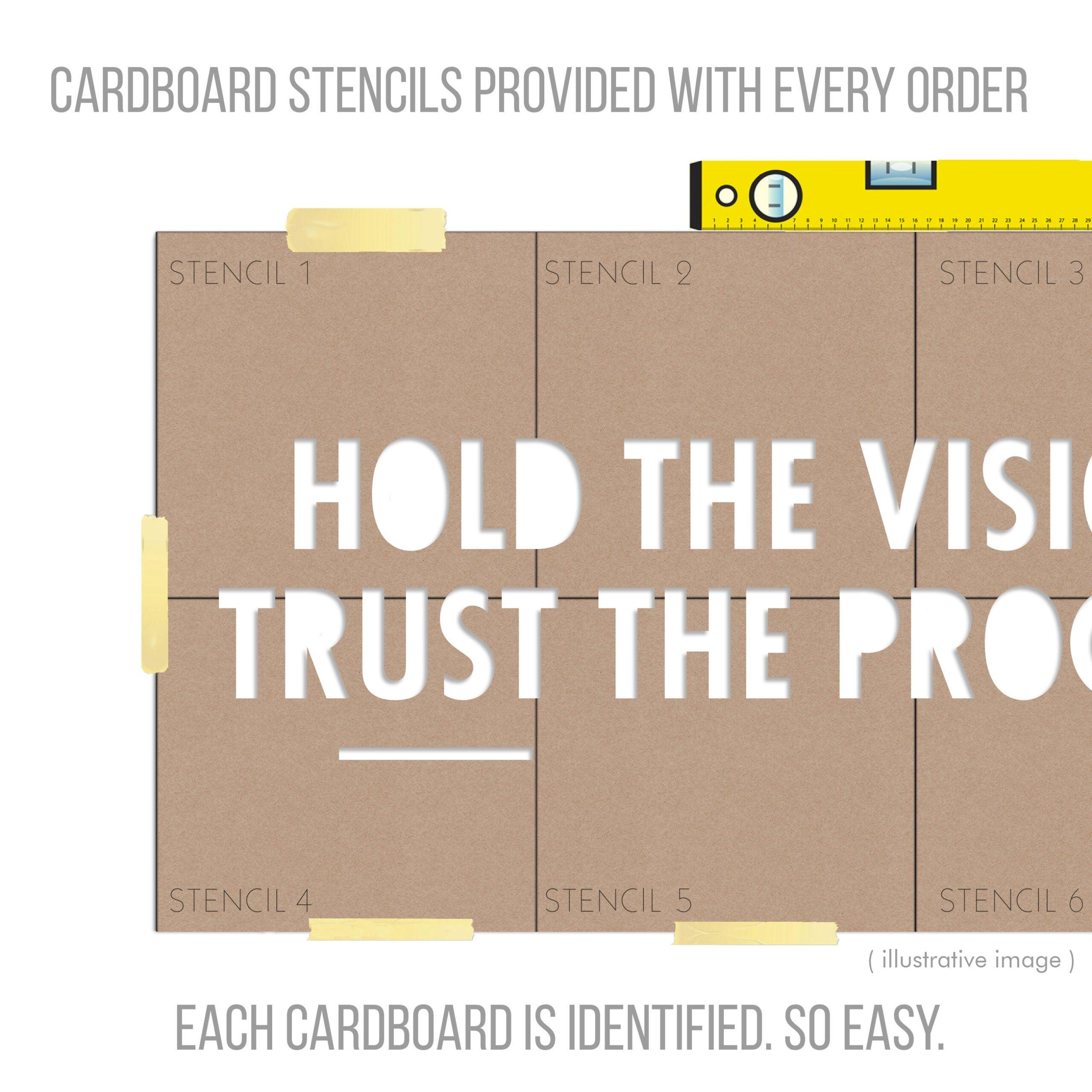 Trust The Process 3D Office Decor - PRHOMZ