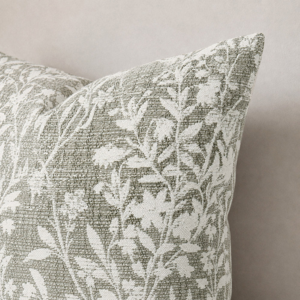 Sylva Foliage Pattern Jacquard Pillow Covers
