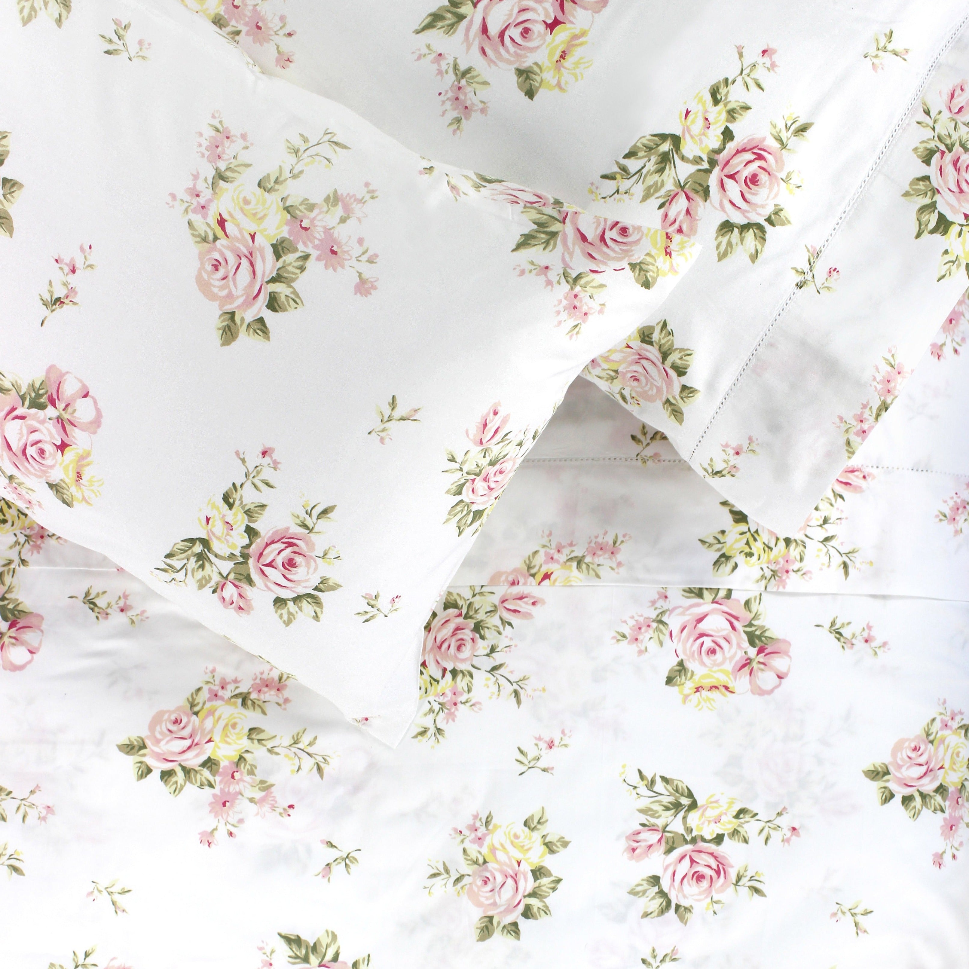 Rose Bouquet Sheet Set