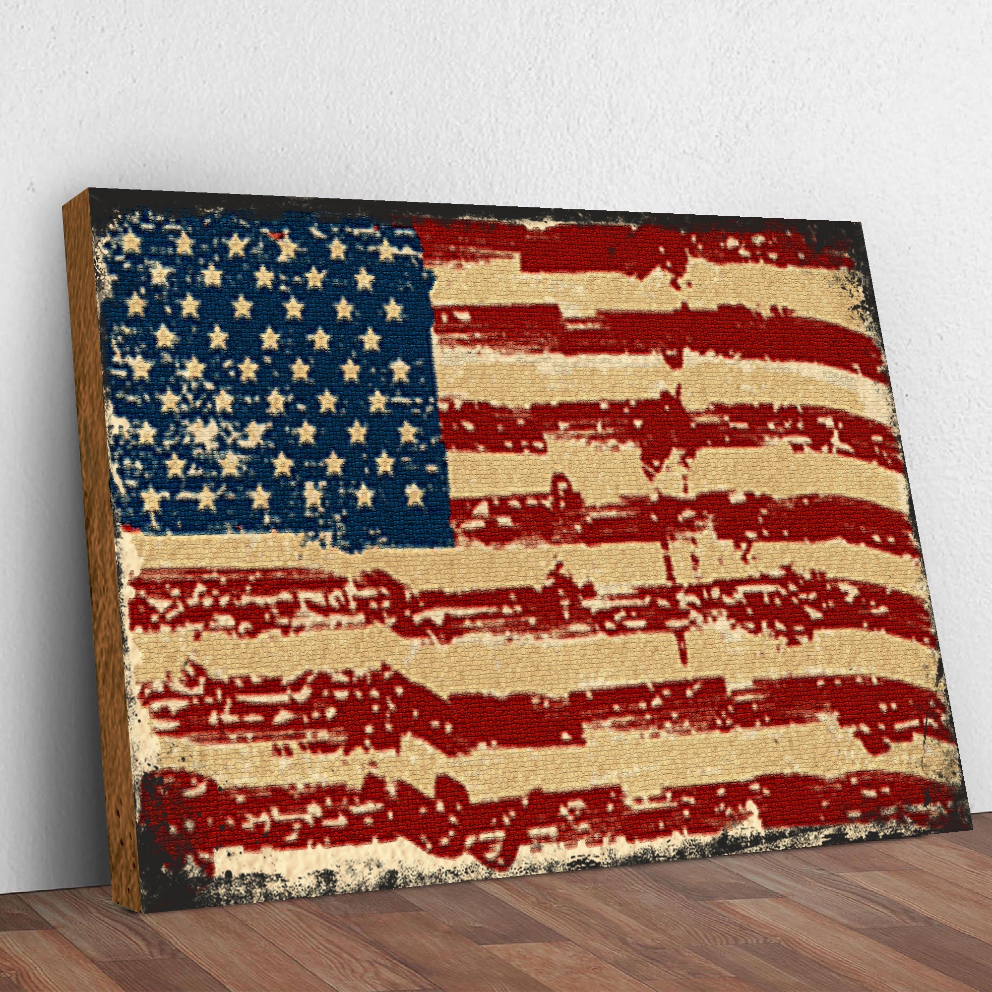 American Flag Canvas Wall Art