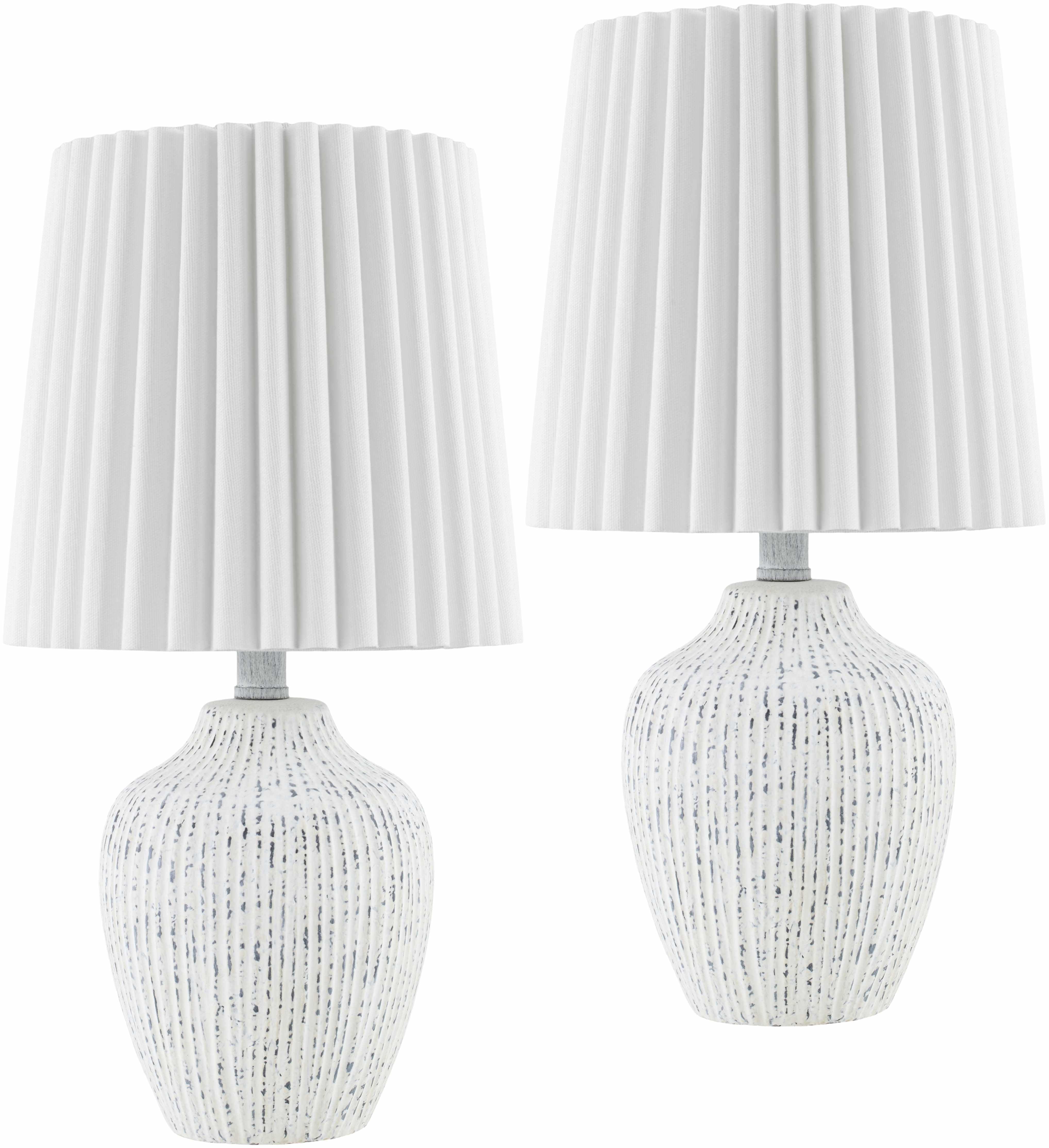 Turluianu Textured Ceramic Table Lamp - PRHOMZ