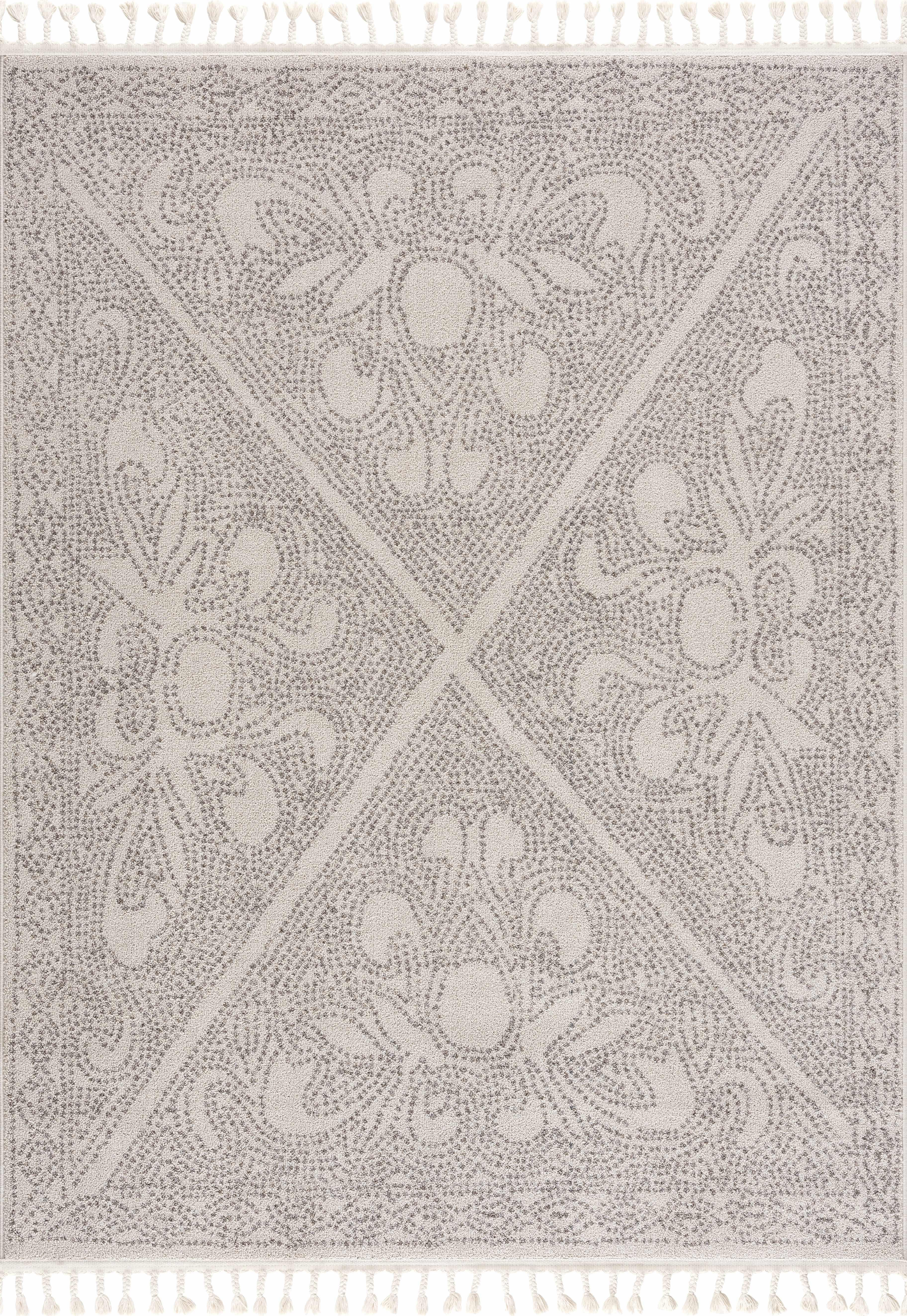 Birdwood Cream & Brown Area Rug - PRHOMZ