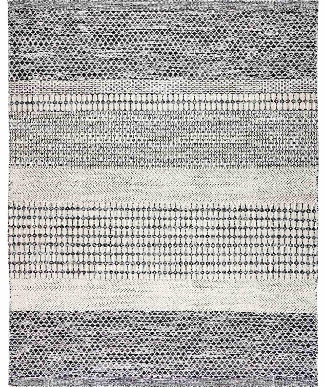 Tideswell Scandi Boho Wool Carpet - PRHOMZ